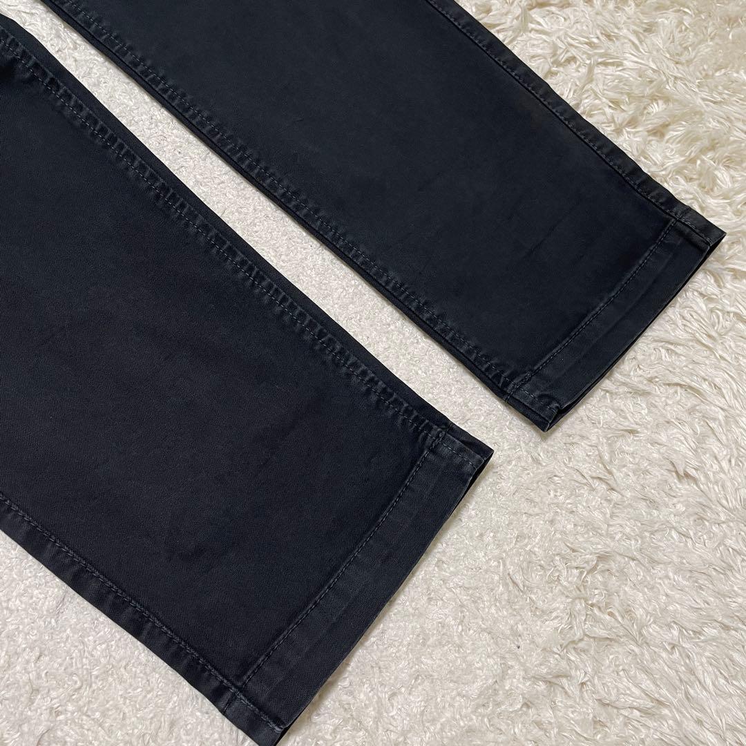 STONE  スリムフィット カーゴパンツ BLACK XLサイズ