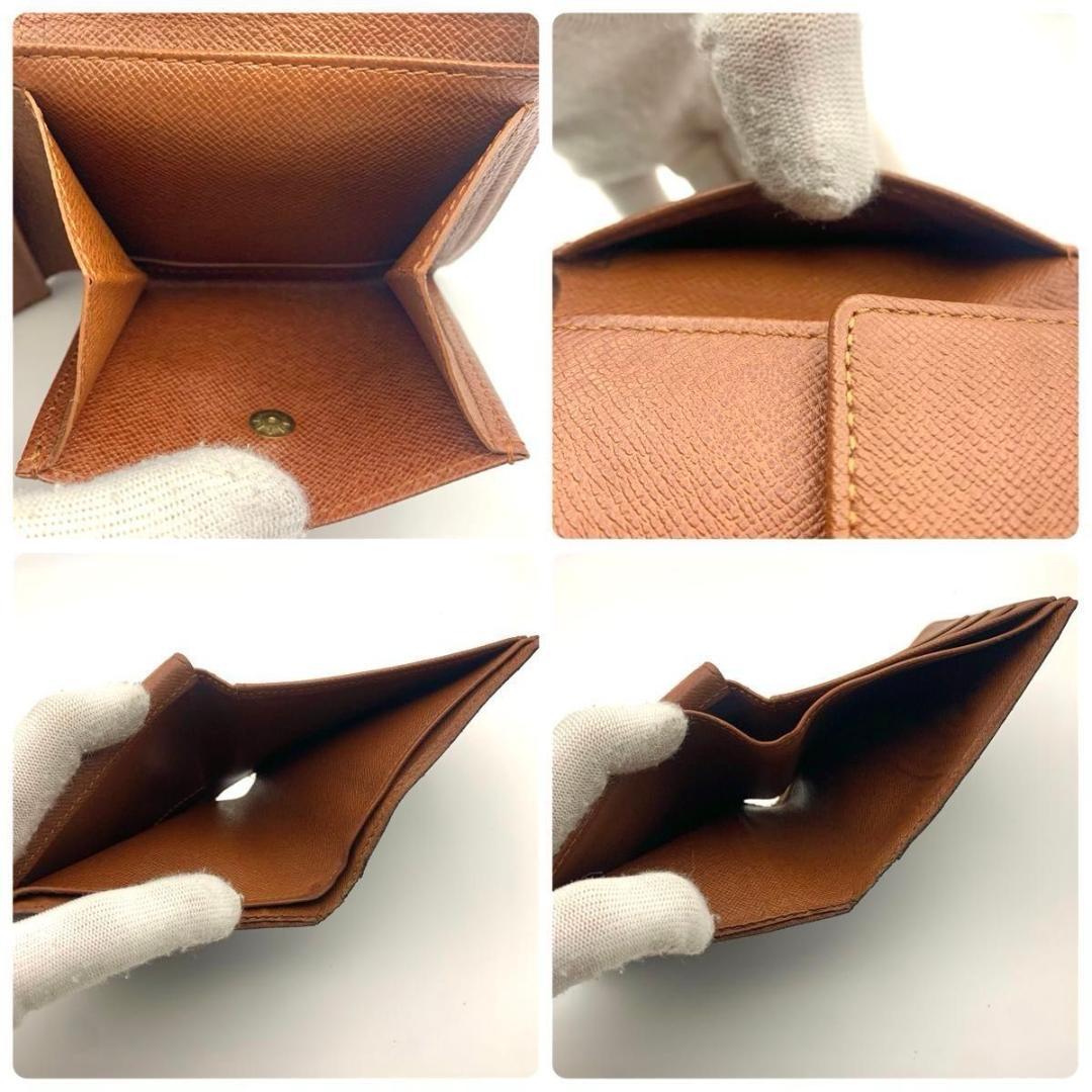 鑑定済み ルイヴィトン ポルトフォイユ マルコ 二つ折り 財布 小型 モノグラム