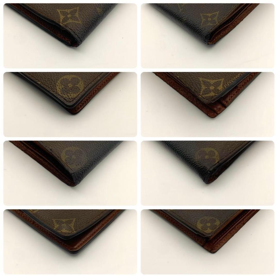 鑑定済み ルイヴィトン ポルトフォイユ マルコ 二つ折り 財布 小型 モノグラム