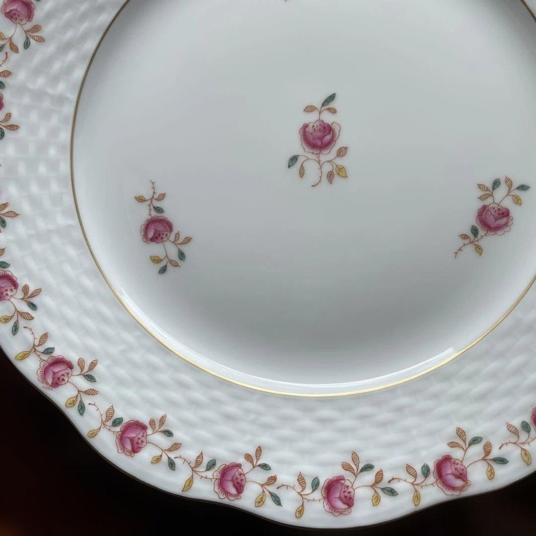ヘレンド　ローズガーランドプレート２枚