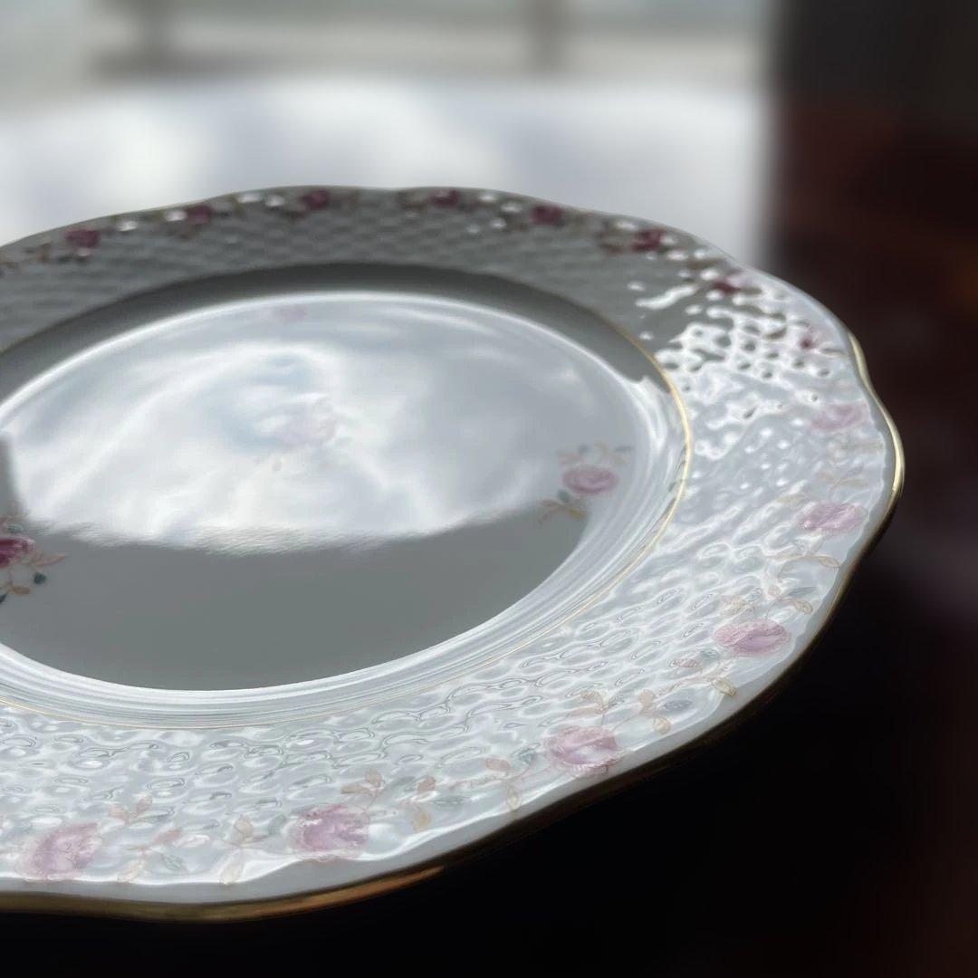 ヘレンド　ローズガーランドプレート２枚