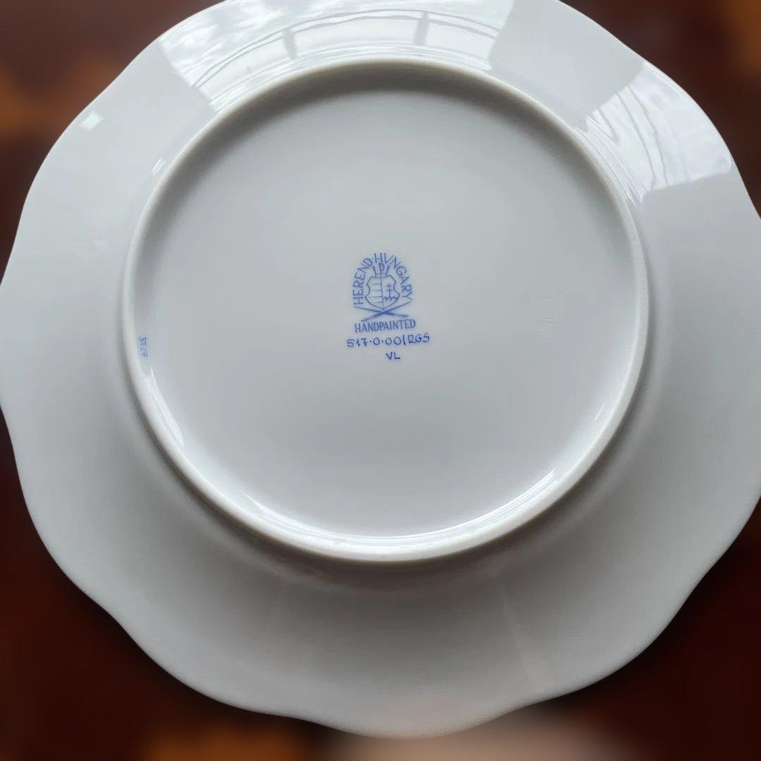 ヘレンド　ローズガーランドプレート２枚