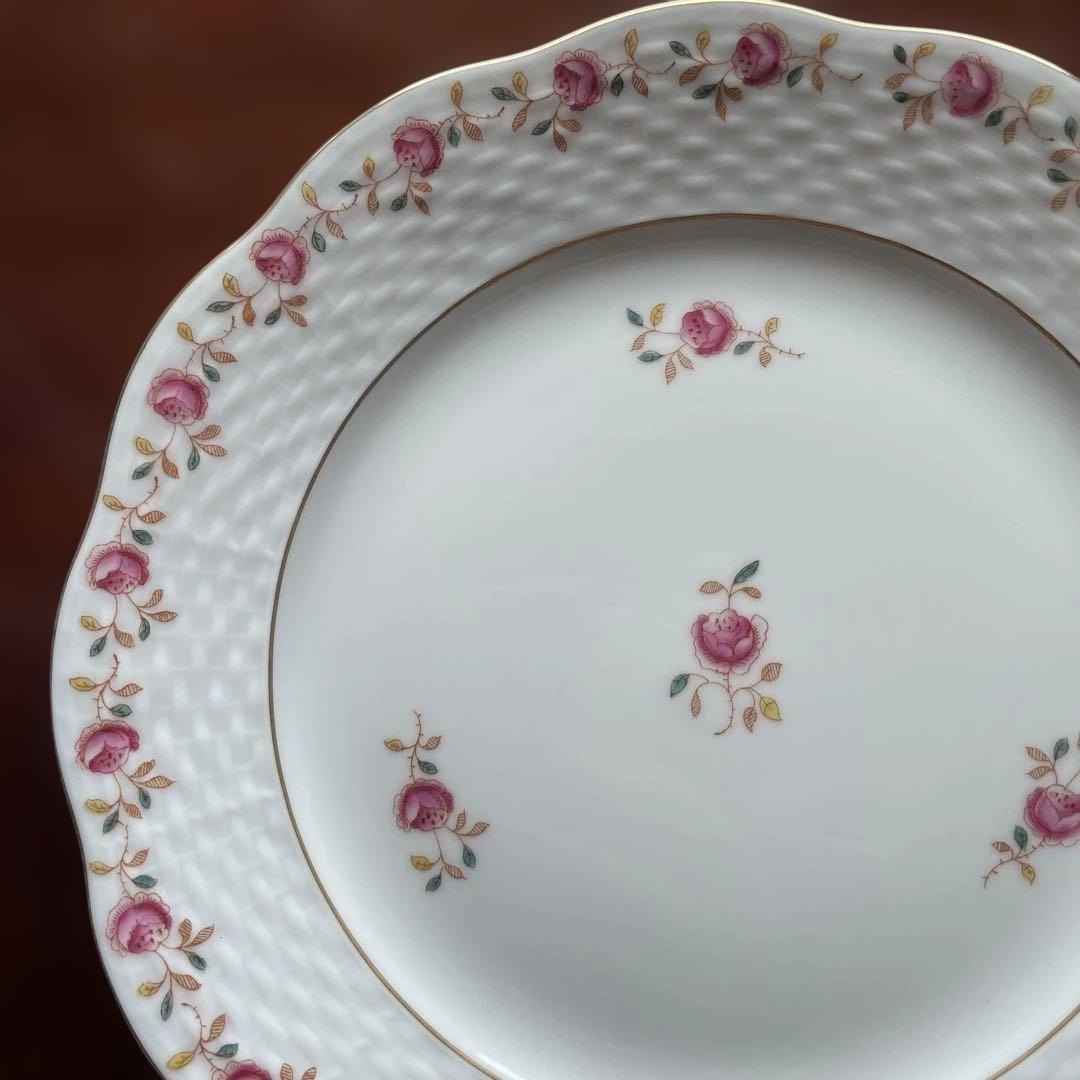 ヘレンド　ローズガーランドプレート２枚
