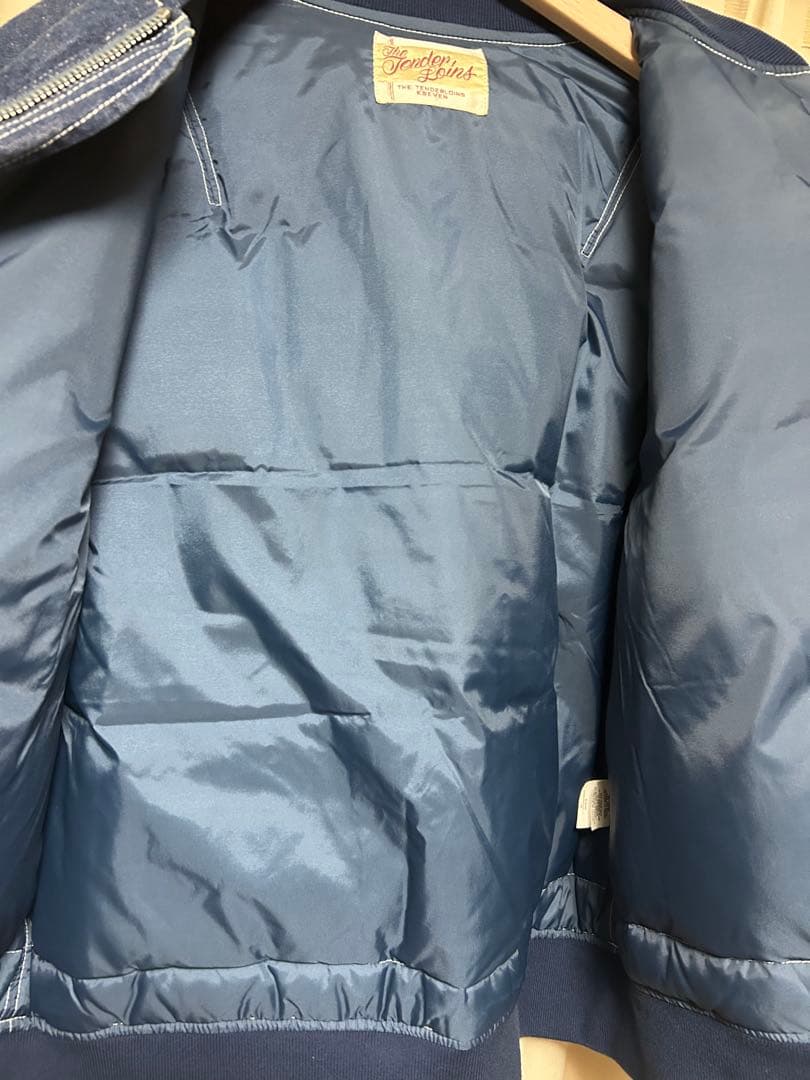 最終値下げ！希少！テンダーロイン DENIM MA-1 INDIGO M