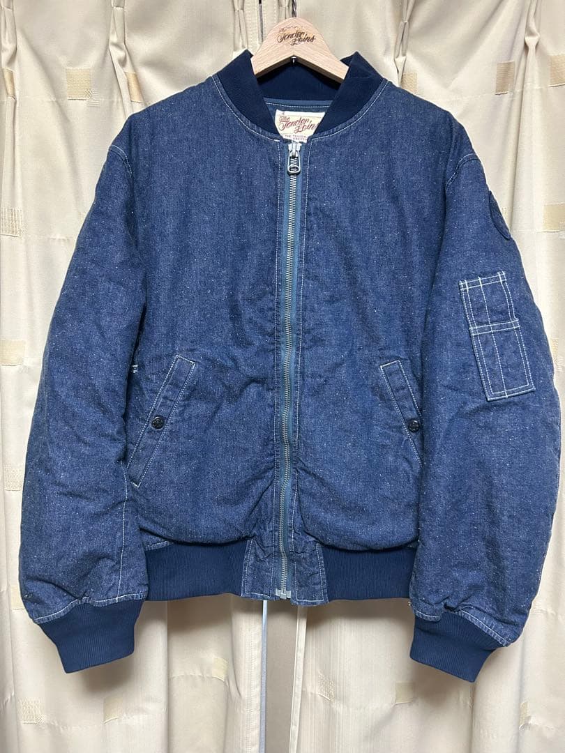 最終値下げ！希少！テンダーロイン DENIM MA-1 INDIGO M
