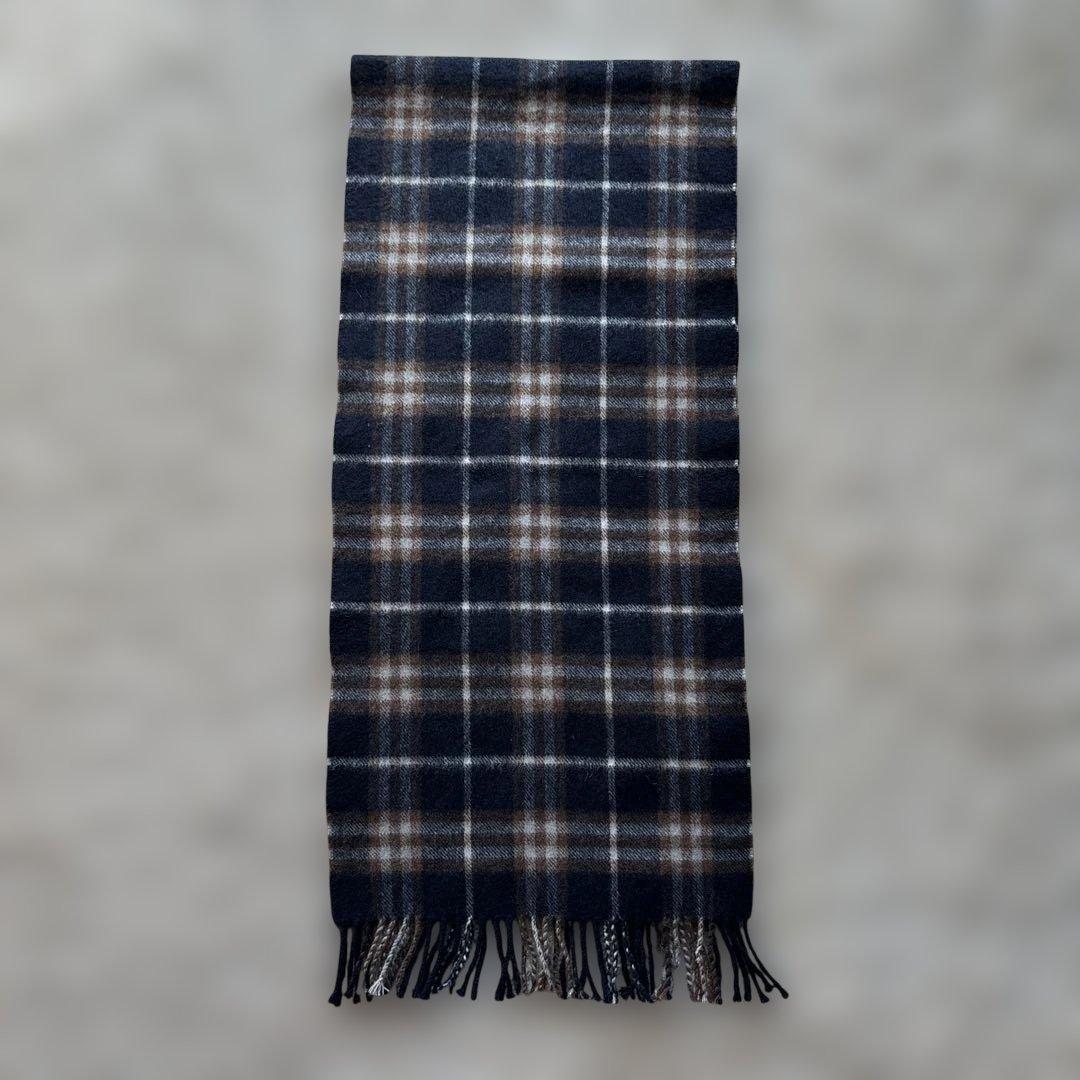 【美品】Burberrys バーバリーズ マフラー カシミヤ ノバチェック
