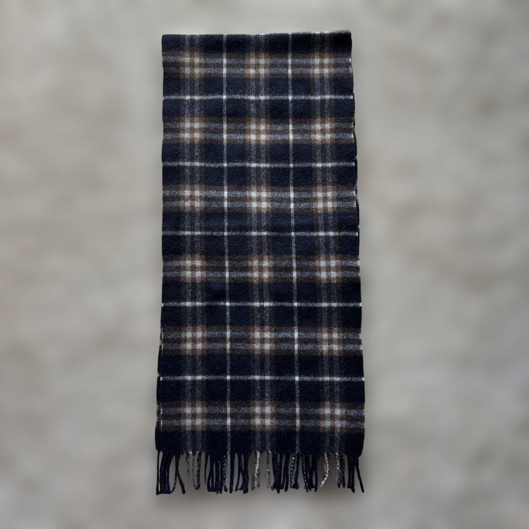 【美品】Burberrys バーバリーズ マフラー カシミヤ ノバチェック