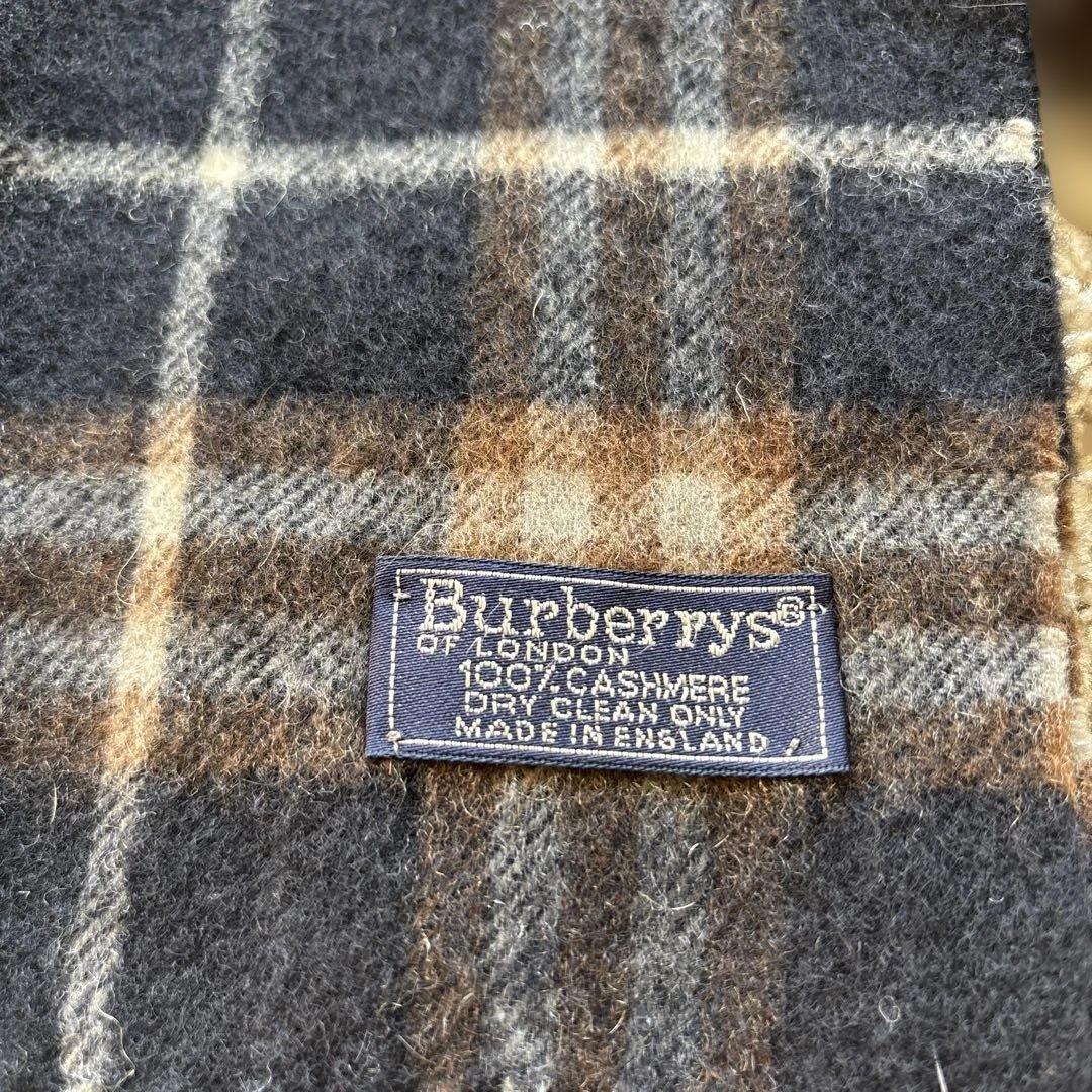 【美品】Burberrys バーバリーズ マフラー カシミヤ ノバチェック