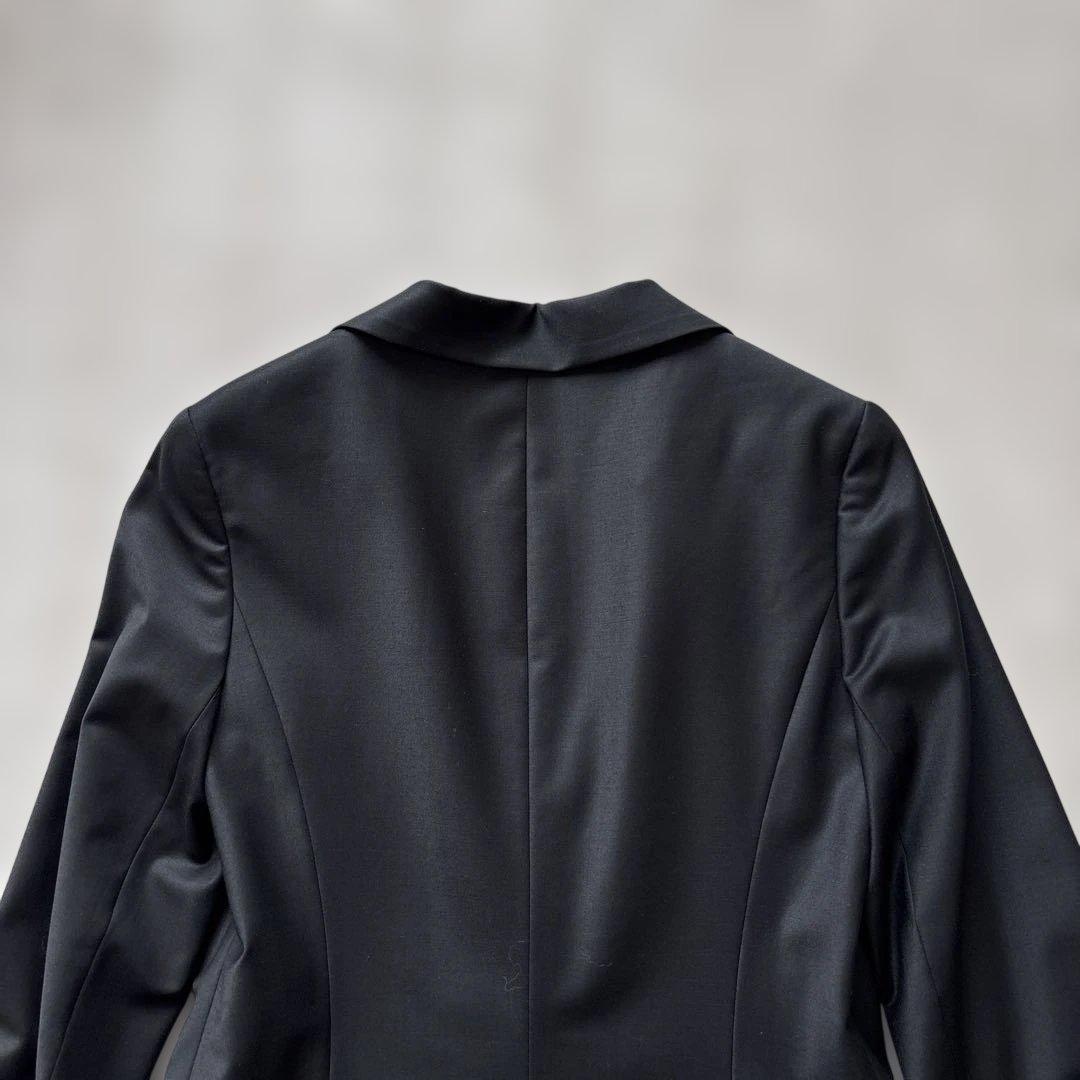 極美品【スーパー120】現行　セオリーリュクス　テーラードL 黒　ウール