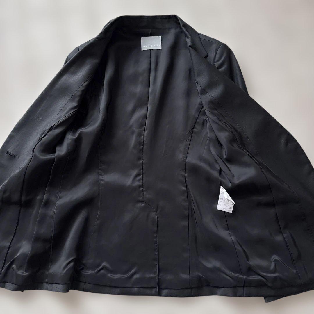 極美品【スーパー120】現行　セオリーリュクス　テーラードL 黒　ウール