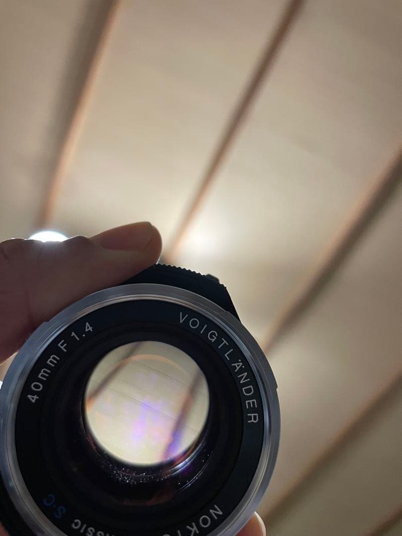 Voigtländer NOKTON Classic 40mm F1.4 sc