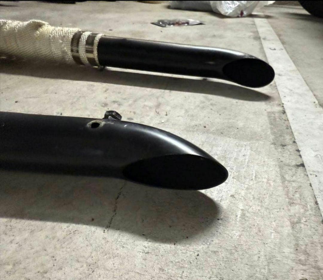 レア希少　ターンアウトショットガンマフラー　バルカン400/クラシック