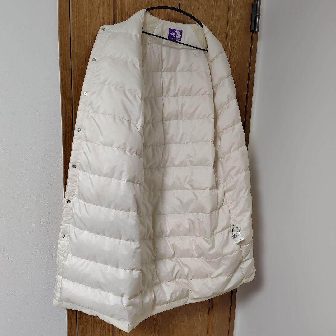 ノースフェイスパープルレーベル　nanamica ダウンコート ホワイト
