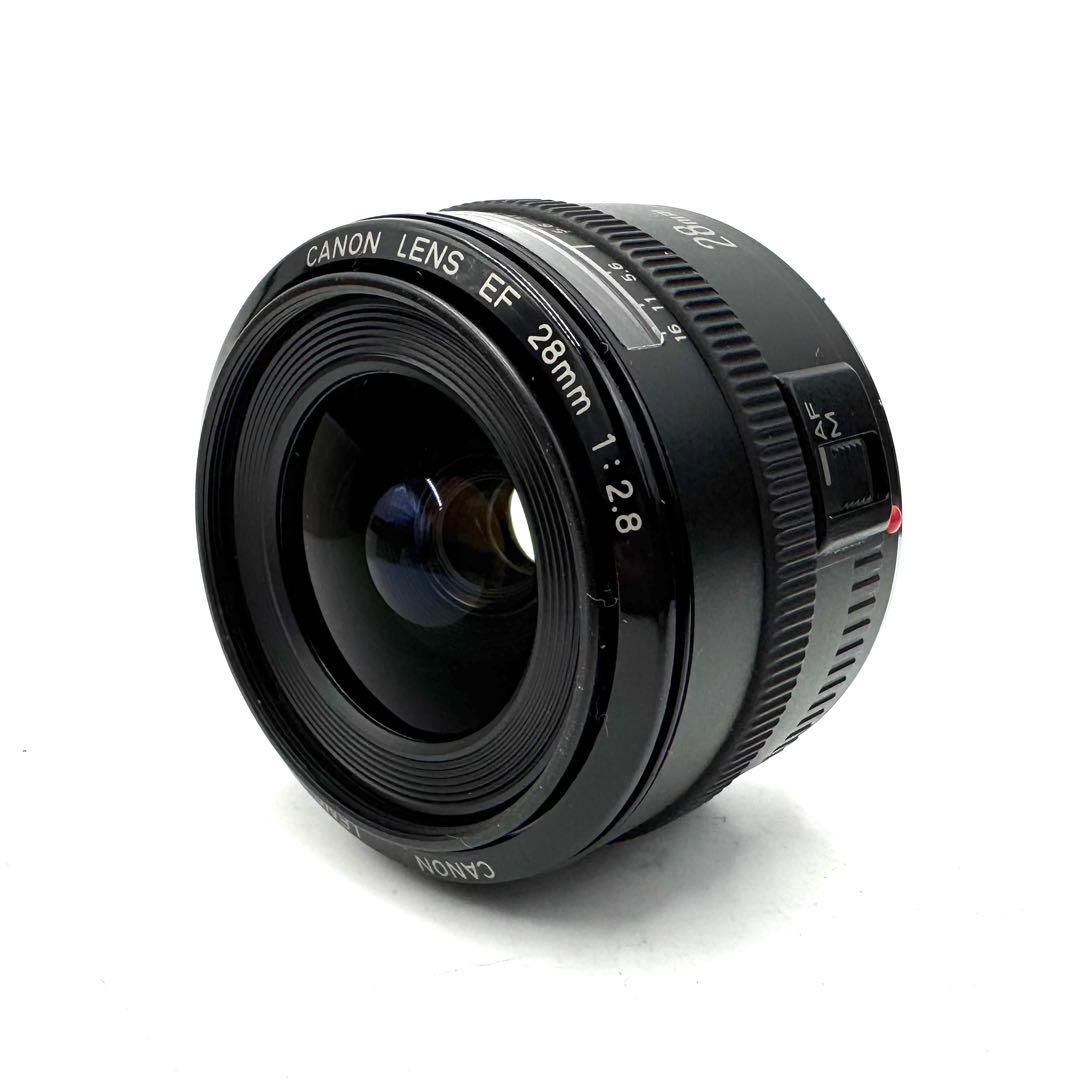 美品 CANON キャノン EF 28mm F2.8 単焦点レンズ
