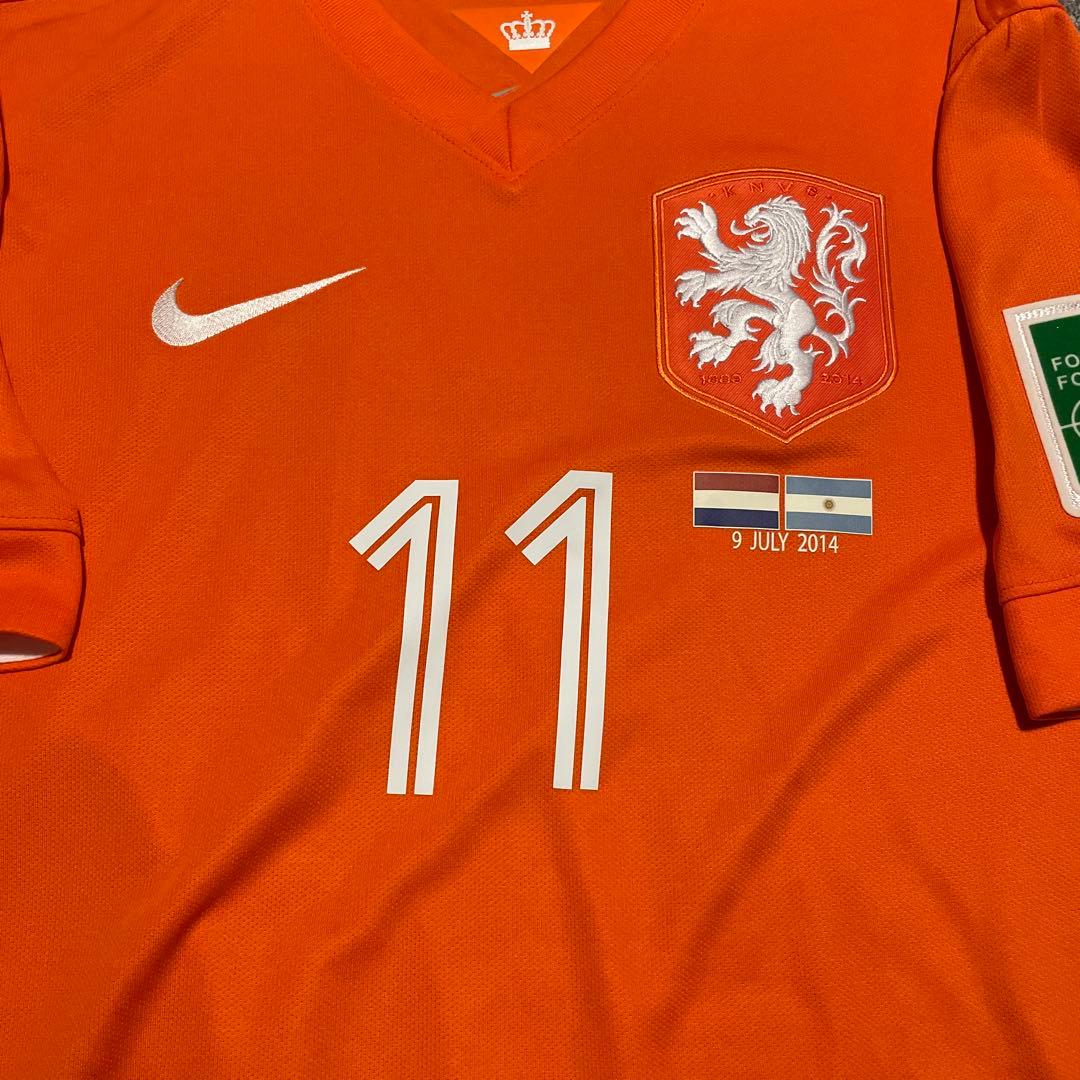 2014ワールドカップ オランダ代表 ロッベン#11