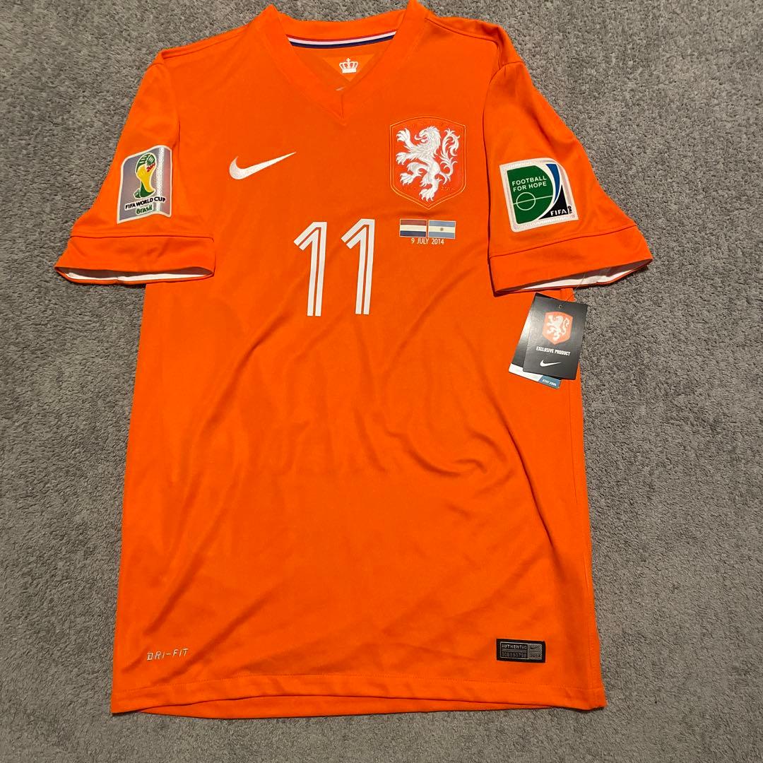 2014ワールドカップ オランダ代表 ロッベン#11