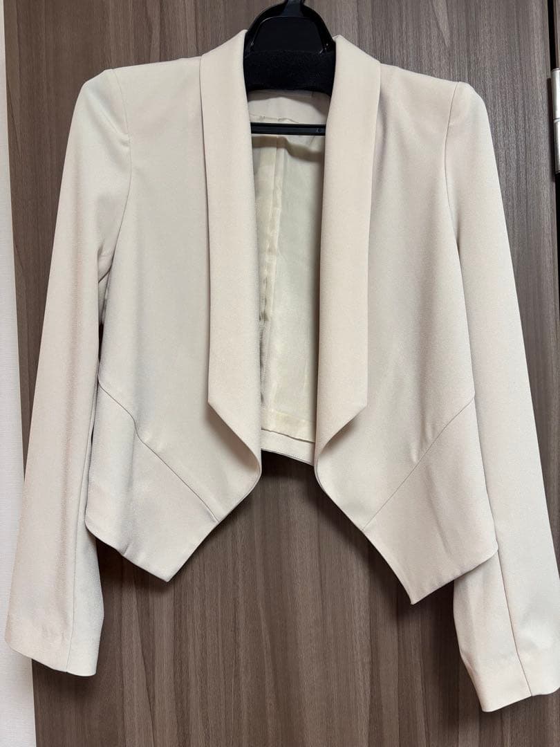 【美品】AIMER エメ　ショールカラージャケット