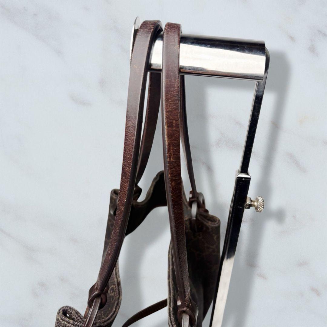 051 美品 GUCCI ハンドバッグ トートバッグ 肩掛け GG柄 n9