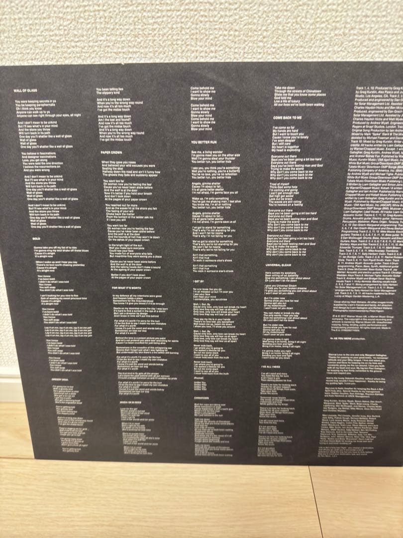 Liam Gallagher As You Were レコード