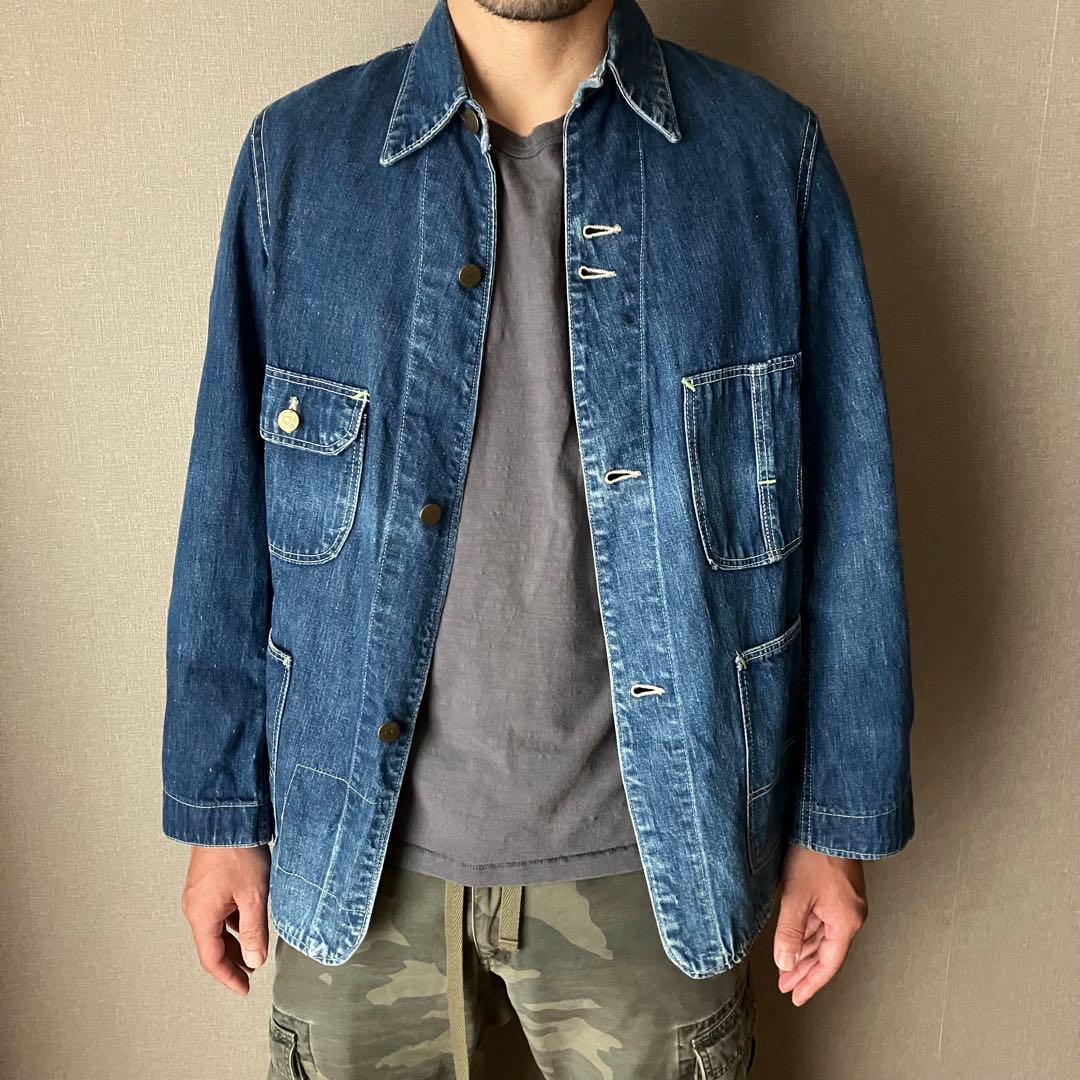 大戦ww2 FULL CUPカバーオール　サイズ36〜38 ヴィンテージUS古着