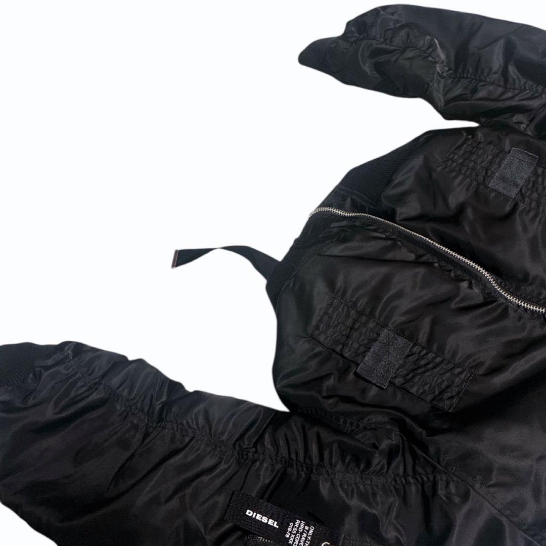 DIESEL ディーゼル　ボンバー ジャケット　MA-1 ショート リバーシブル