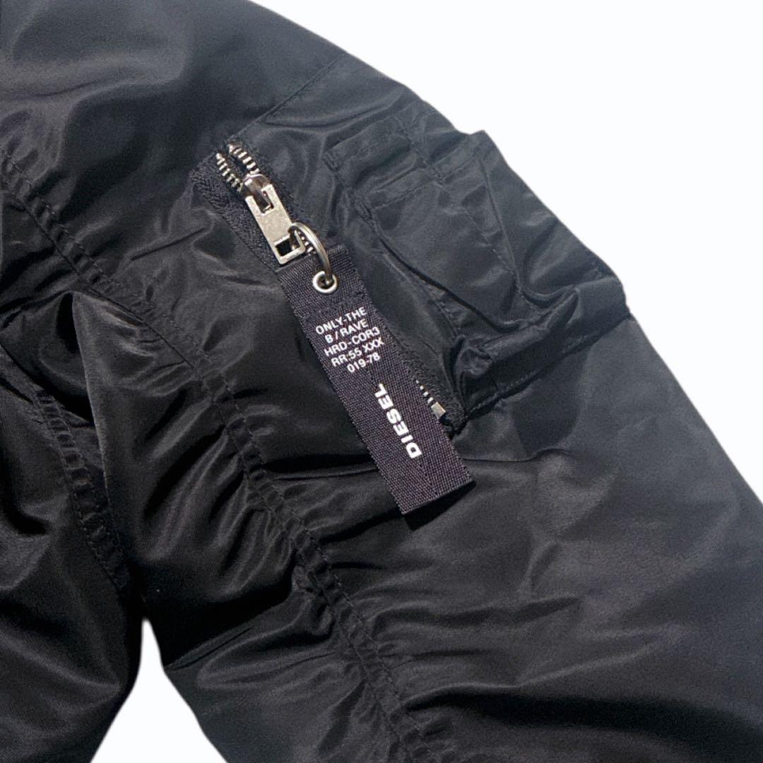 DIESEL ディーゼル　ボンバー ジャケット　MA-1 ショート リバーシブル