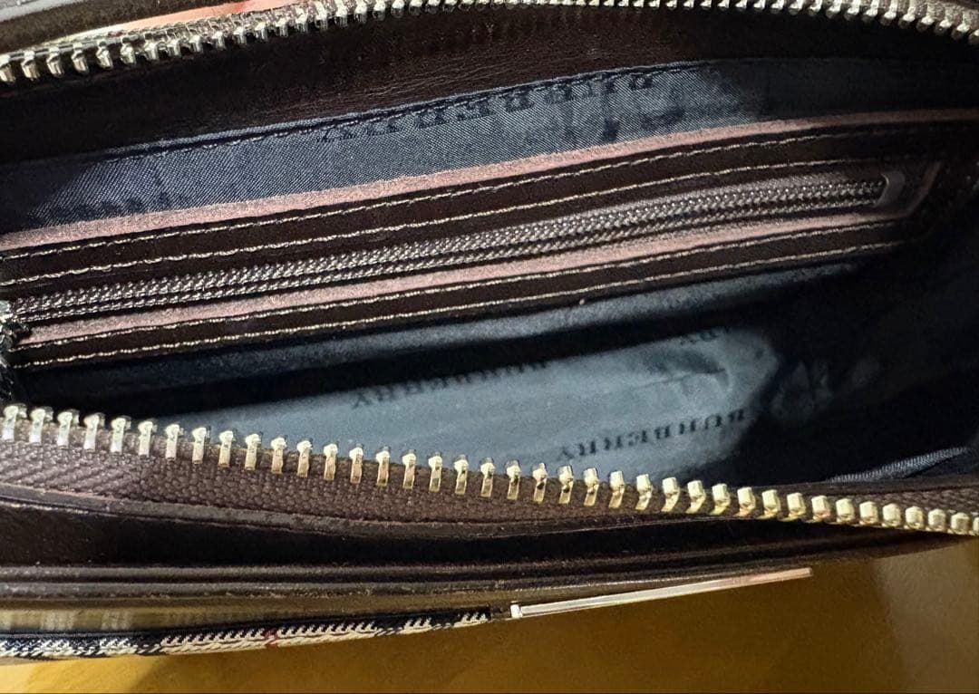 BURBERRY バーバリー ノバチェック ワンショルダーバック　ブラウン