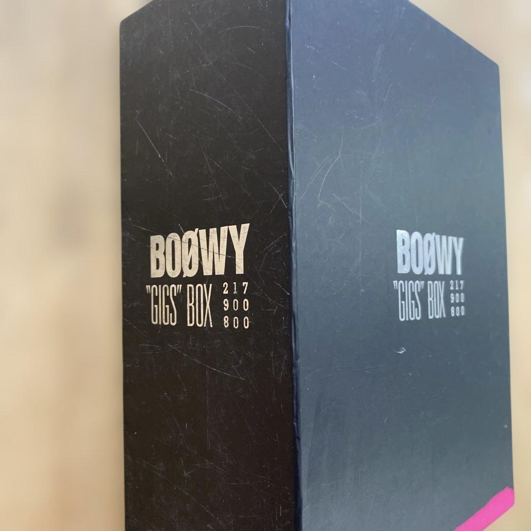 ボウイ BOOWY GIGS BOX