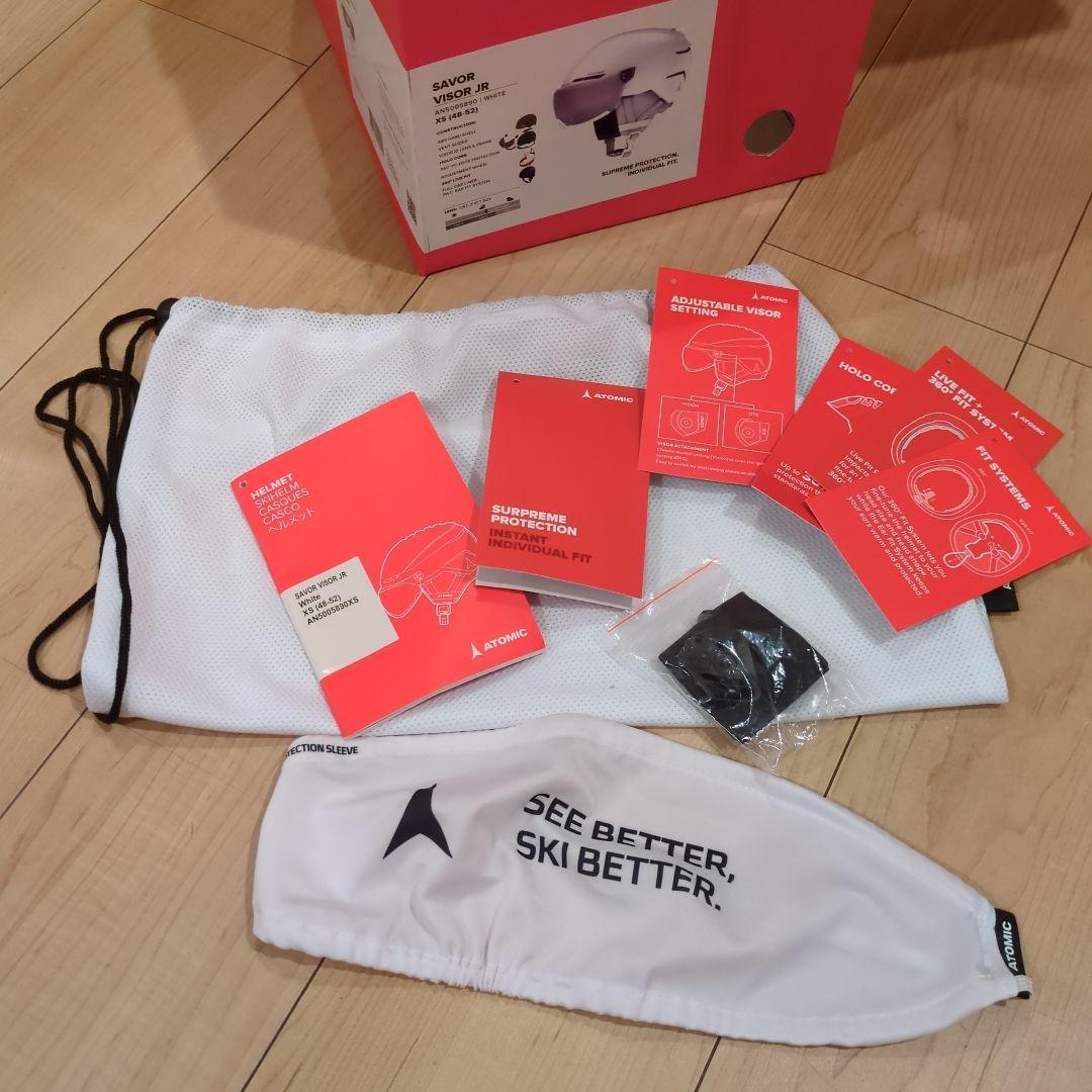 ATOMIC アトミック　ゴーグル付き　ヘルメット　キッズ　ジュニア XS