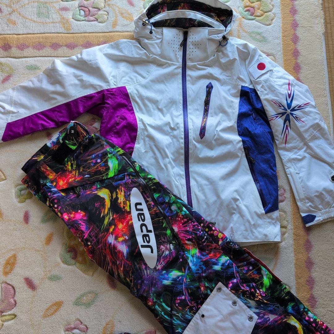 FABLICE スキーウェア上下セット　上村愛子選手　特別仕様モデル【M】