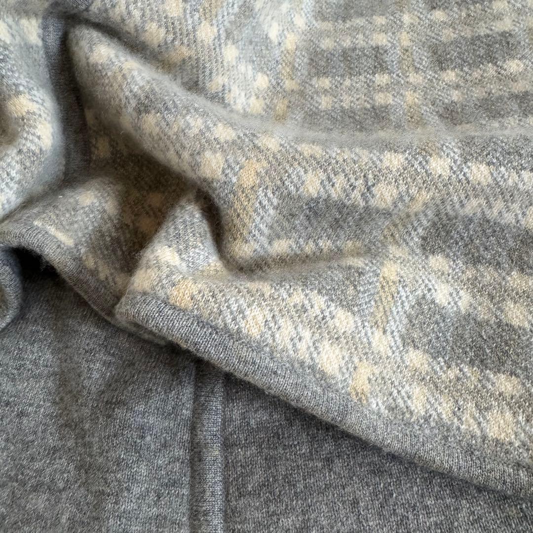 おまとめ☆イタリア製カシミヤ100 ニットケープ & ミンクヤーンジャケット
