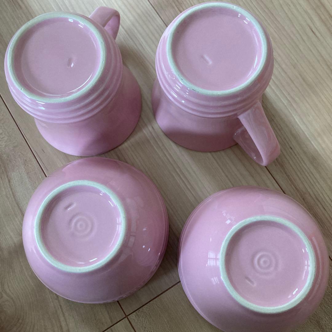 ル・クルーゼ ピンク 食器セット