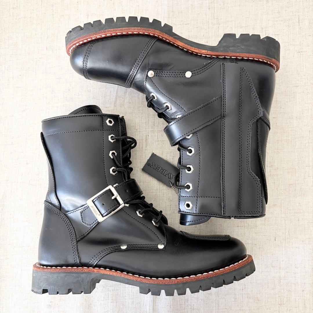 極美品★AVIREX アビレックス バイカーブーツ AV2100 YAMATO