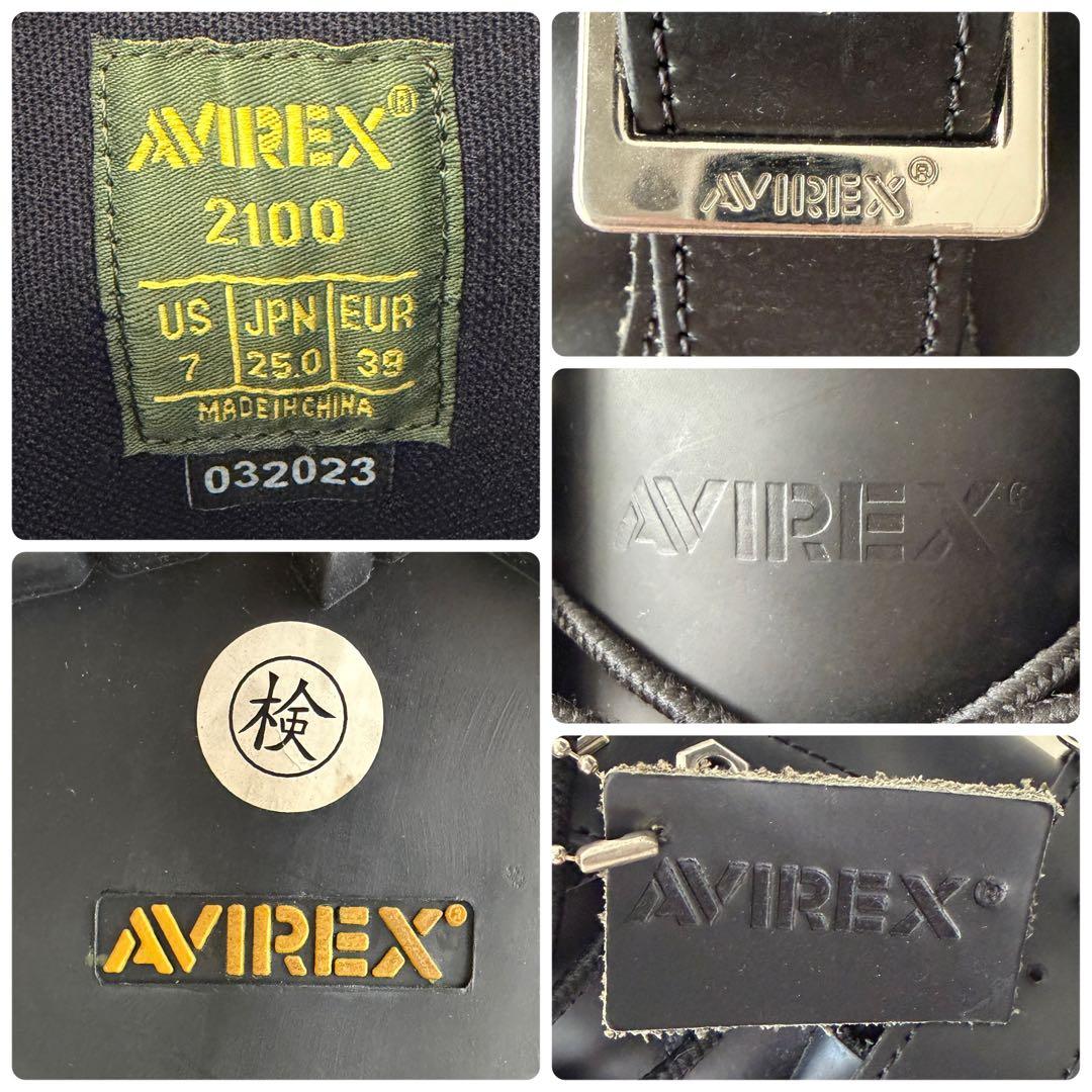 極美品★AVIREX アビレックス バイカーブーツ AV2100 YAMATO
