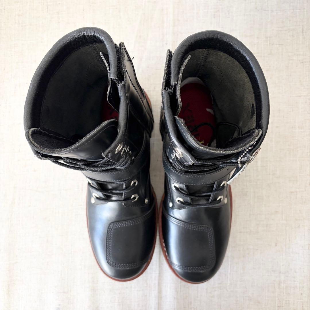 極美品★AVIREX アビレックス バイカーブーツ AV2100 YAMATO