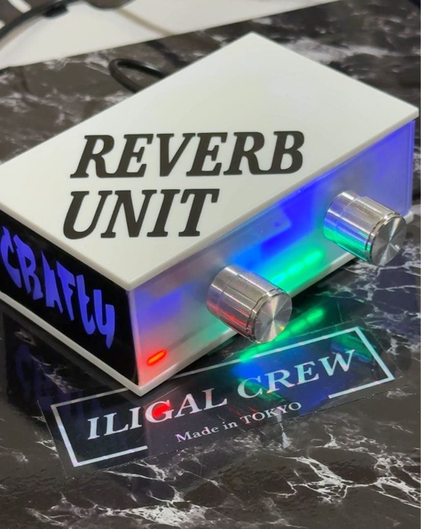 リバーブユニット　CRAFTY5 インジケータ　Bluetooth バイブラ