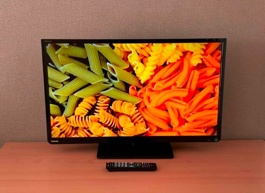 TOSHIBA 東芝 32型 液晶テレビ 裏番組録画 可