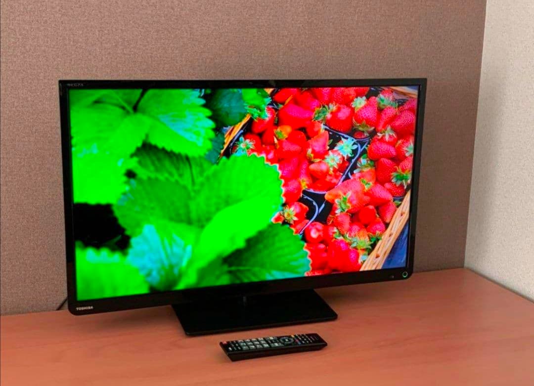TOSHIBA 東芝 32型 液晶テレビ 裏番組録画 可