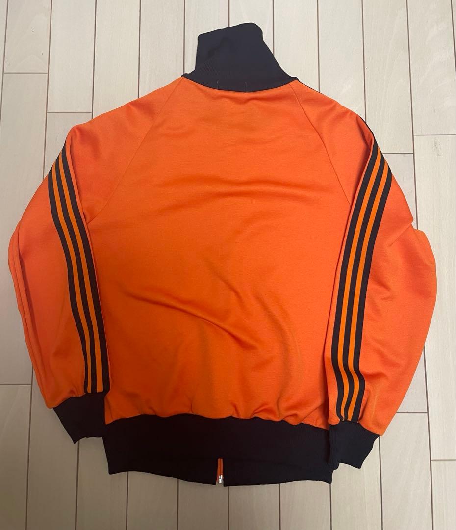 80s adidas ジャージ トラックジャケット オレンジ サイズ2