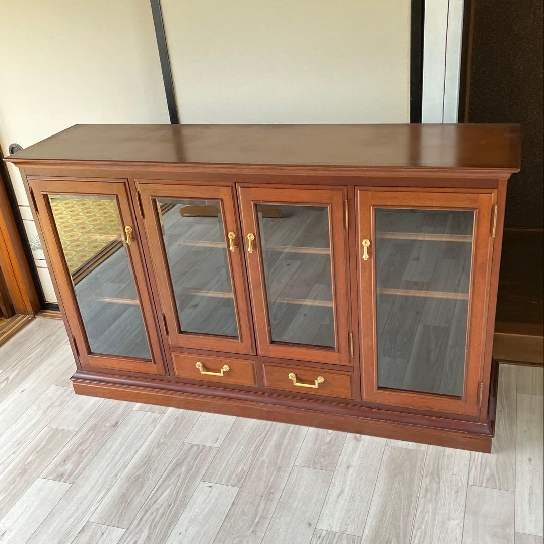 マルニ木工 地中海ロイヤルシリーズ サイドボード キャビネット カップボード