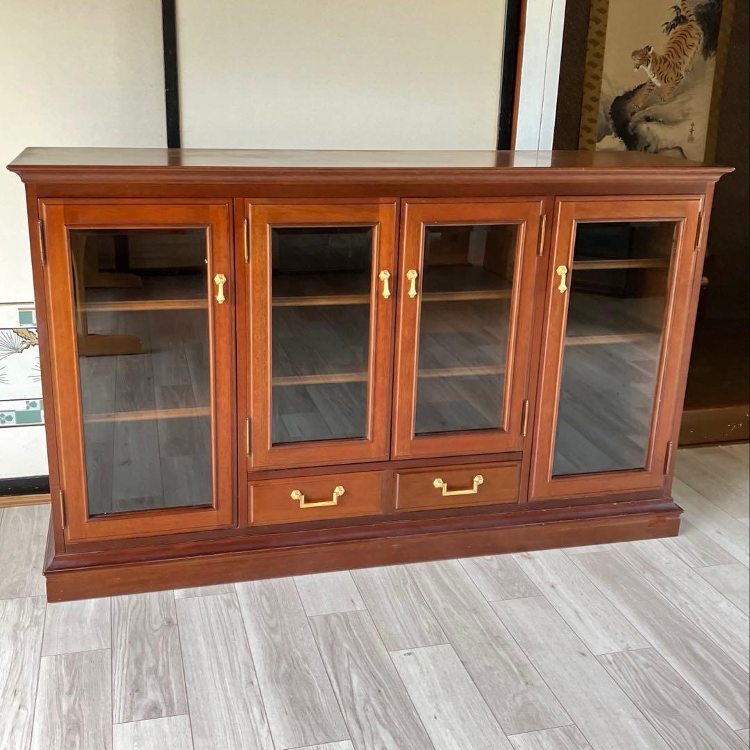 マルニ木工 地中海ロイヤルシリーズ サイドボード キャビネット カップボード