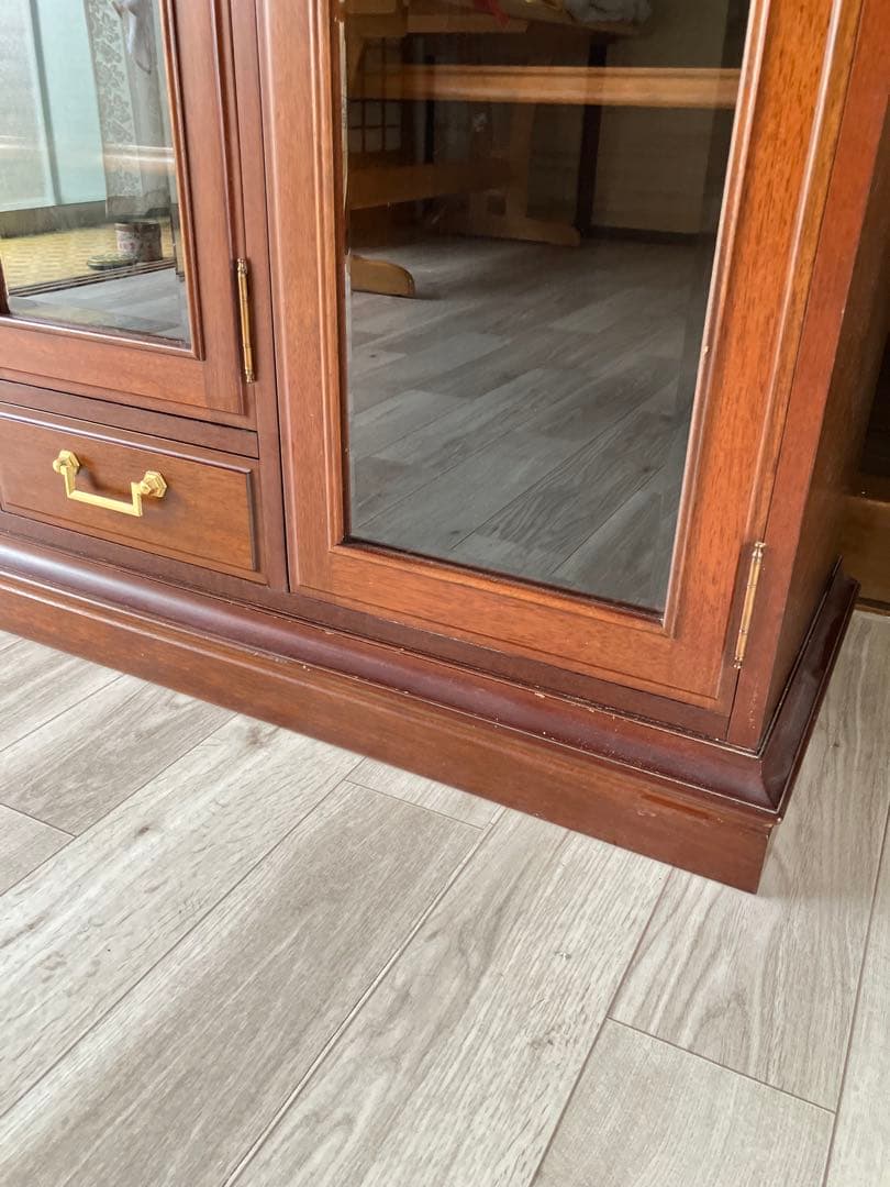 マルニ木工 地中海ロイヤルシリーズ サイドボード キャビネット カップボード