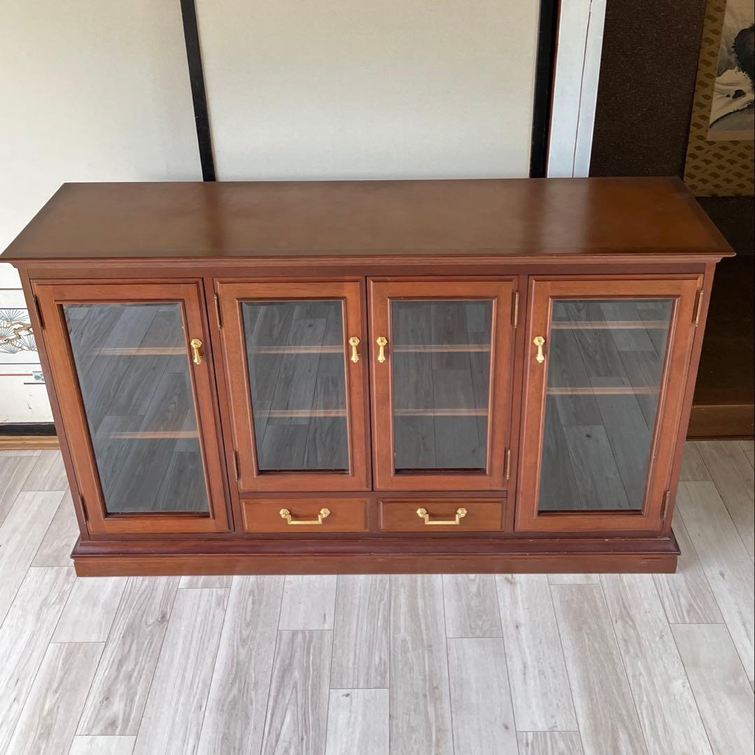 マルニ木工 地中海ロイヤルシリーズ サイドボード キャビネット カップボード