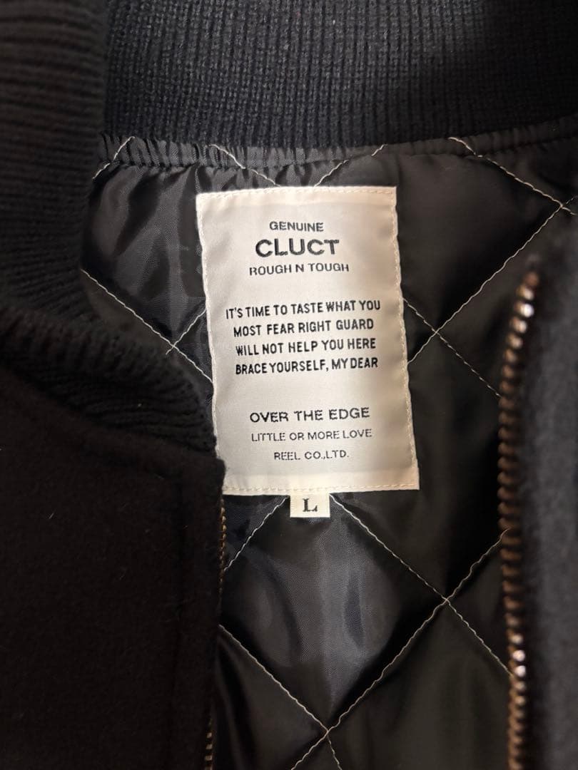 CLUCT ブラック スタジャン Lサイズ