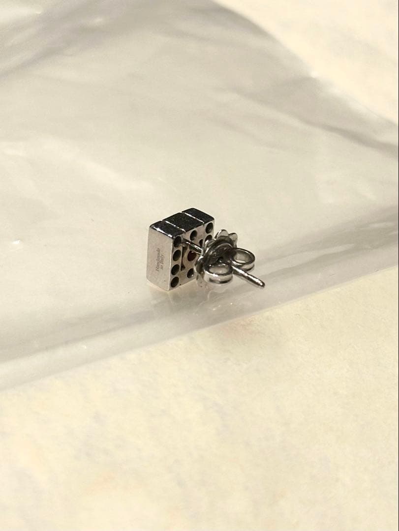 DAMIANI ダミアーニ ピアス ベルエポック ルビー ダイヤモンド 片耳