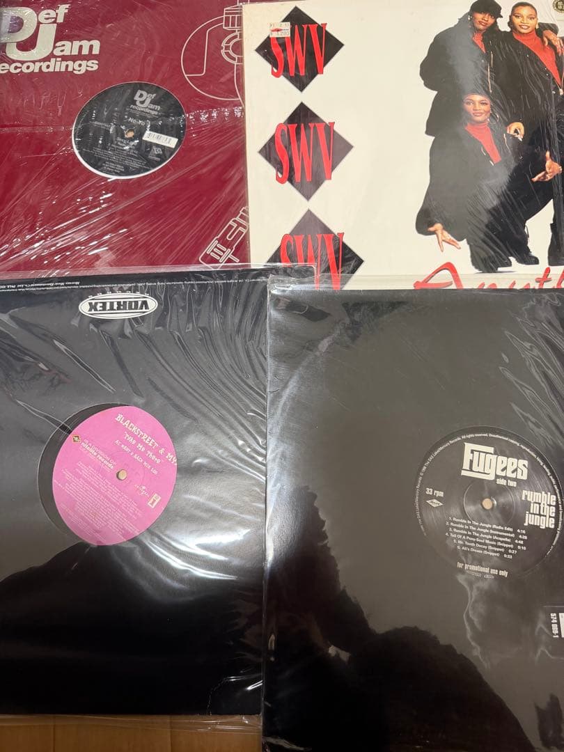 NE-YO Fugees SWV BLACK STREET レコードセット