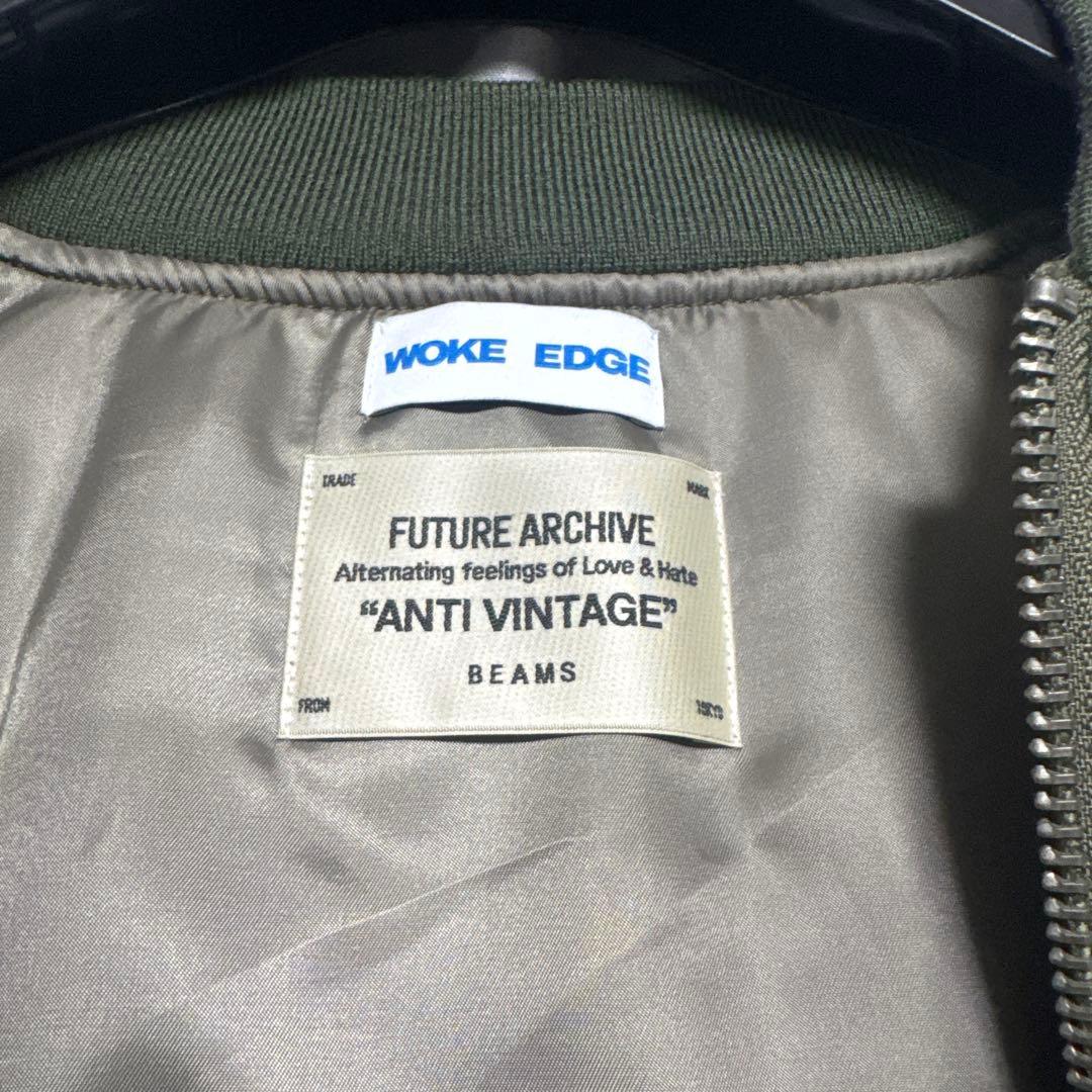 ジャケット・アウター WOKE EDGE FUTURE ARCHIVE ma1