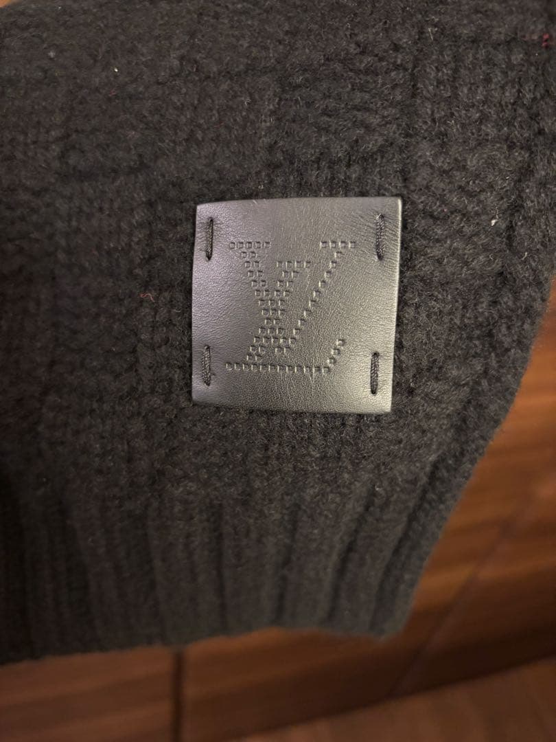 ヴィトン　マフラー　カシミヤ　ダミエ