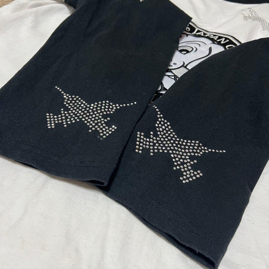 GALFY ピカピカ注射器ラグランロングスリーブTシャツ y2k 平成ギャル