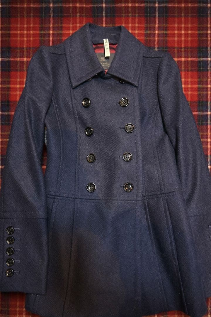 《値下げしました》バーバリーブラックレーベル　Aラインコート